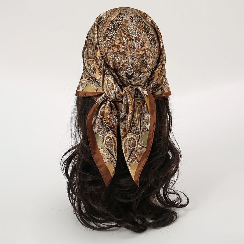 Bohemian Style Print Luxury Br - Head Wrap Turban ulasan dan harga