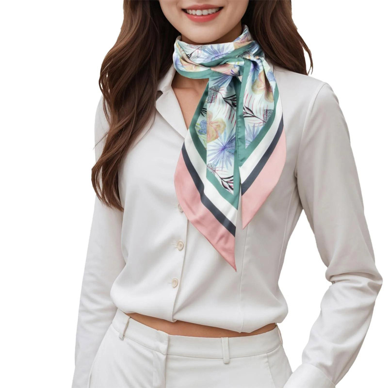 Fashion Stripes Hair Ribbon Sc - Silk Tie Striped ulasan dan harga